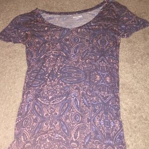 Short sleeve v-neck